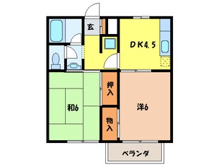 ウエストコートの物件間取画像